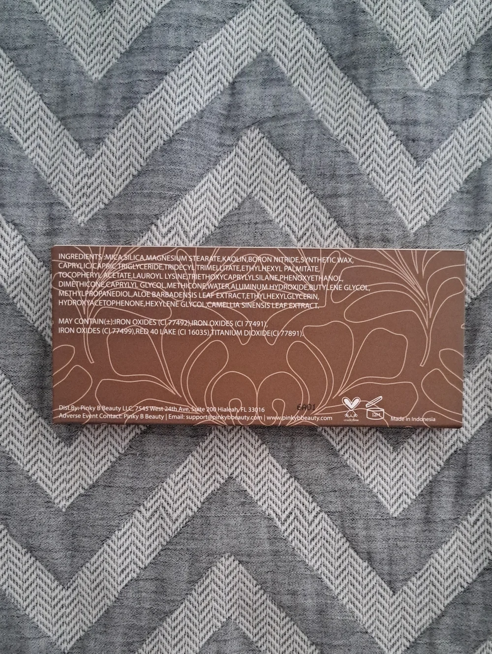 Pinky B Beauty Hot Commodity Bronzer Palette